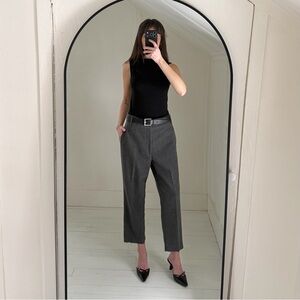 Dondup Ariel Wool Cropped Trousers Size IT 46